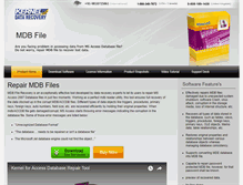 Tablet Screenshot of mdbfile.com